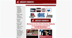 Desktop Screenshot of hockeytoronto.com
